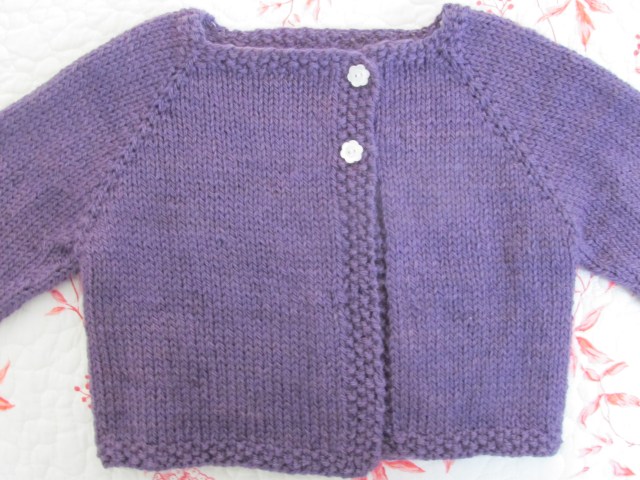 Purple sweater