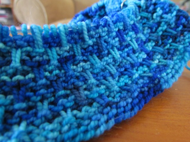 blue cowl