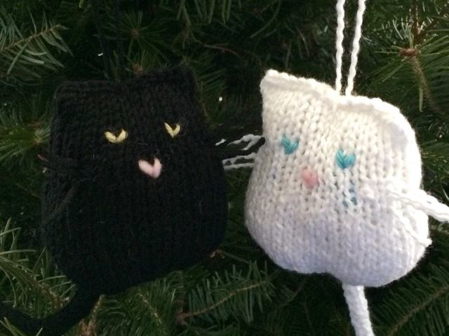 kitty ornaments
